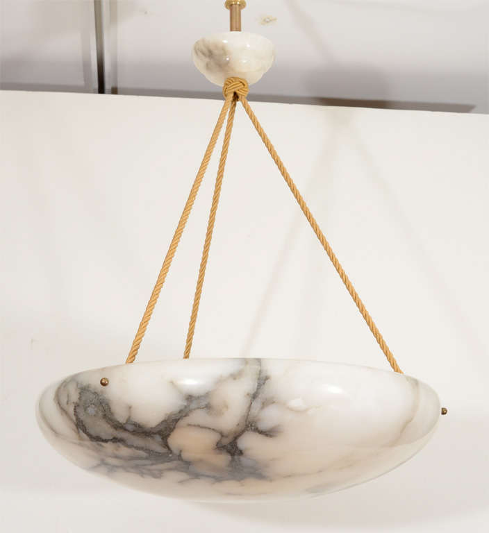 Alabaster Light Fixture