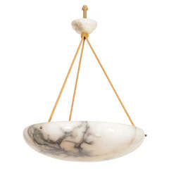 Alabaster Light Fixture