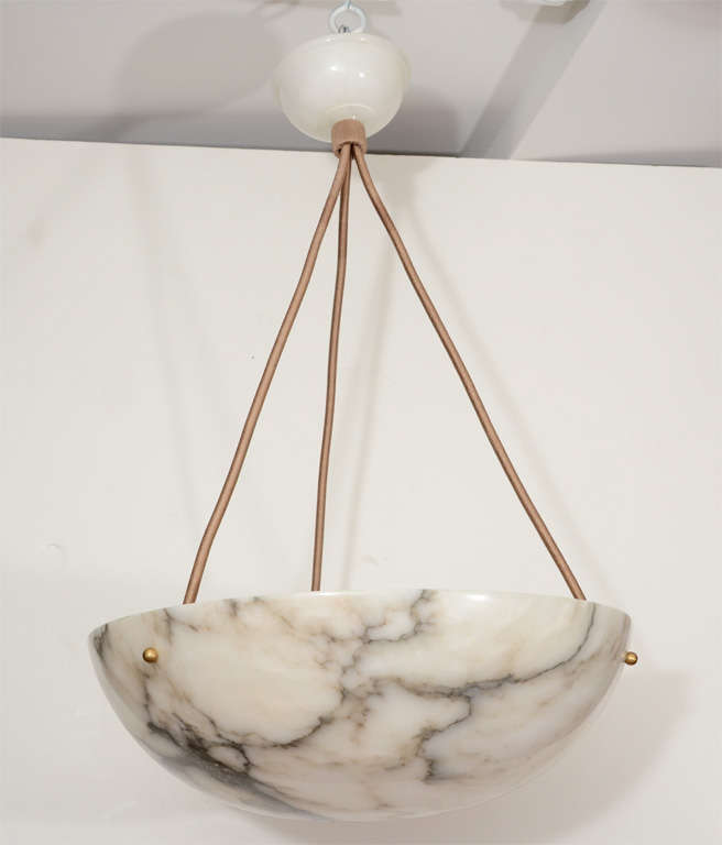 Alabaster Light Fixture