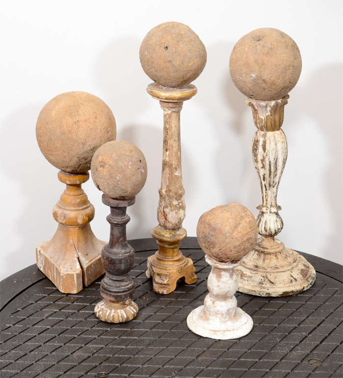 Antique decorative details reclaimed from various objects make great accessories and come in a variety of shapes and sizes.