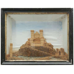 English Framed Cork Castle, Circa 1870