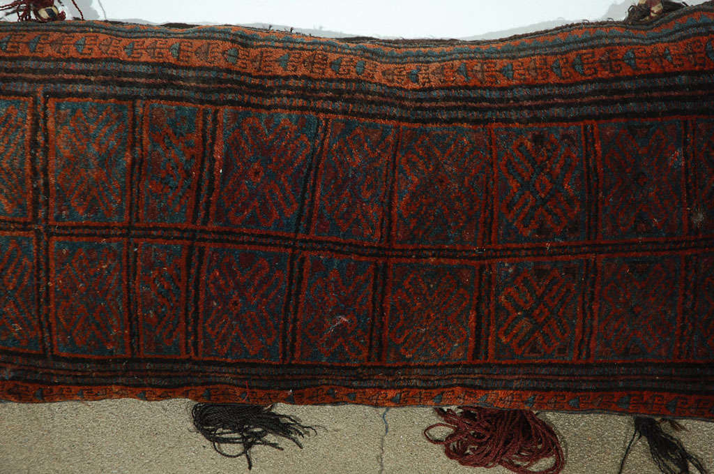 Wool LargeTurkish Saddle Bag Pillow