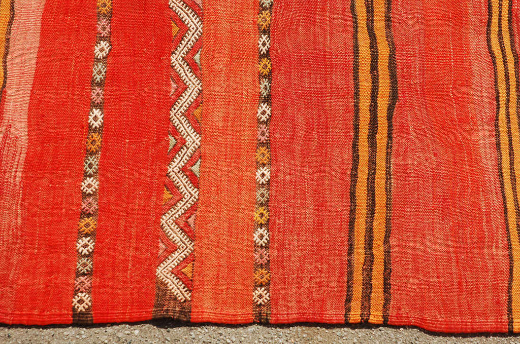 Mid-20th Century Moroccan Tribal Atlas Vintage Carpet