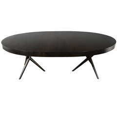 Oval Dining Table by Robsjohn Gibbings