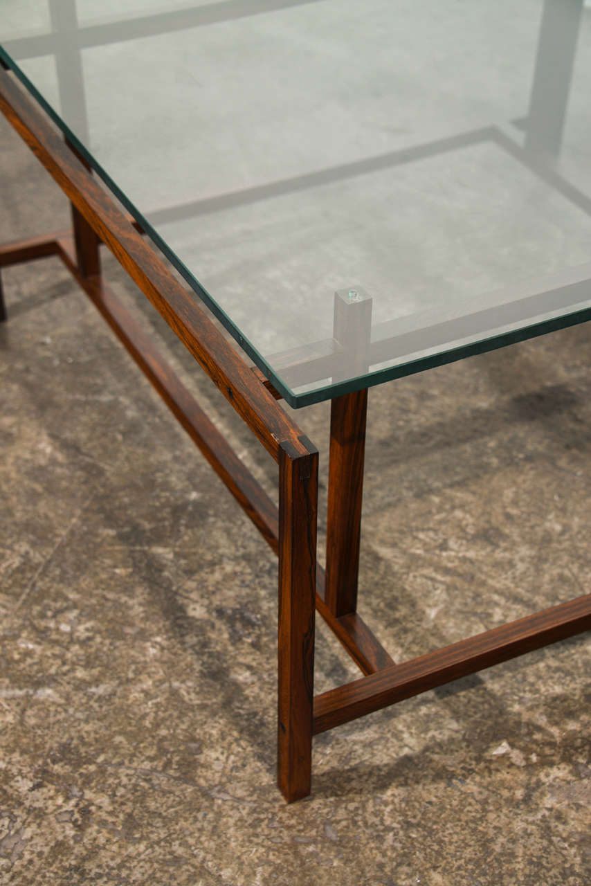 Mid-Century Modern Modern Rosewood Coffee Table by Henning Norgaard for Komfort