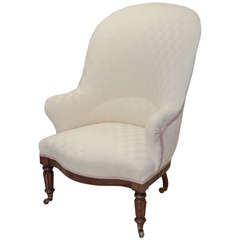 French Louis Phillippe Split Back Bergere