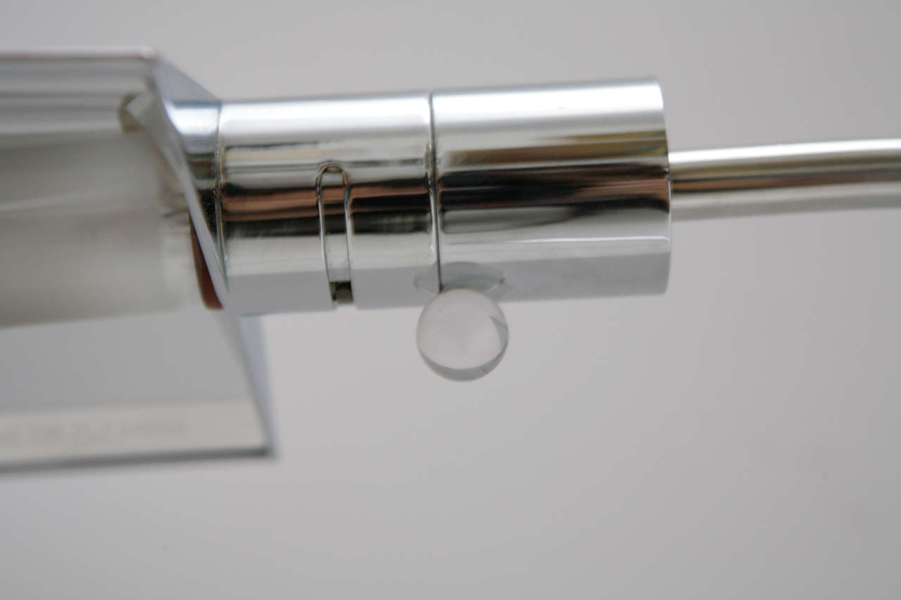 20th Century Nickel Plated Cedric Hartman Task Lamp