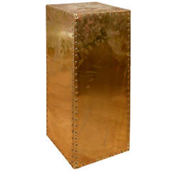 Studded Brass Pedestal