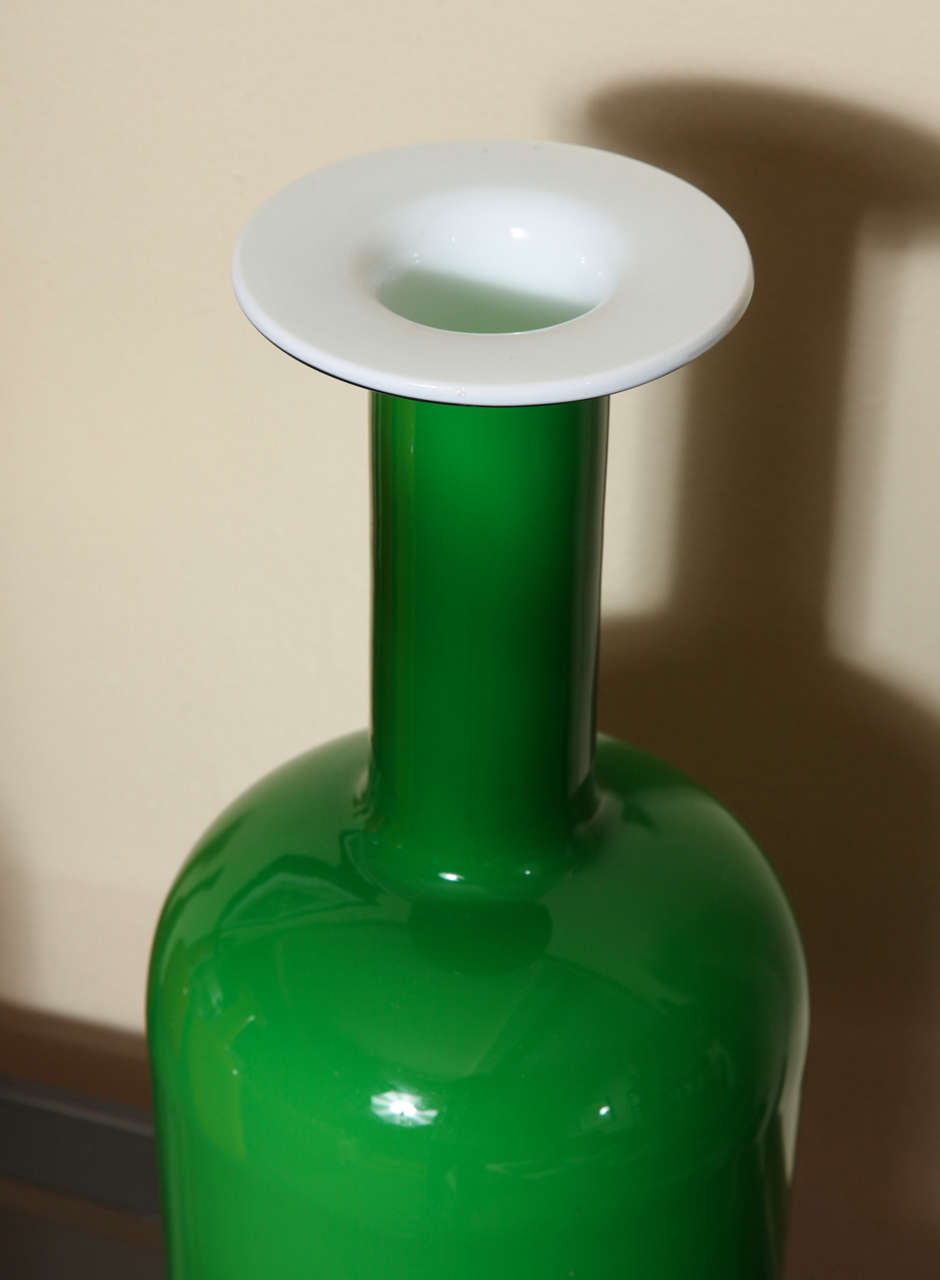 Mid-20th Century Collection of Holmegaard Gulvases