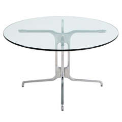 Fabricius and Kastholm Inspired Center Table, Denmark 1970's