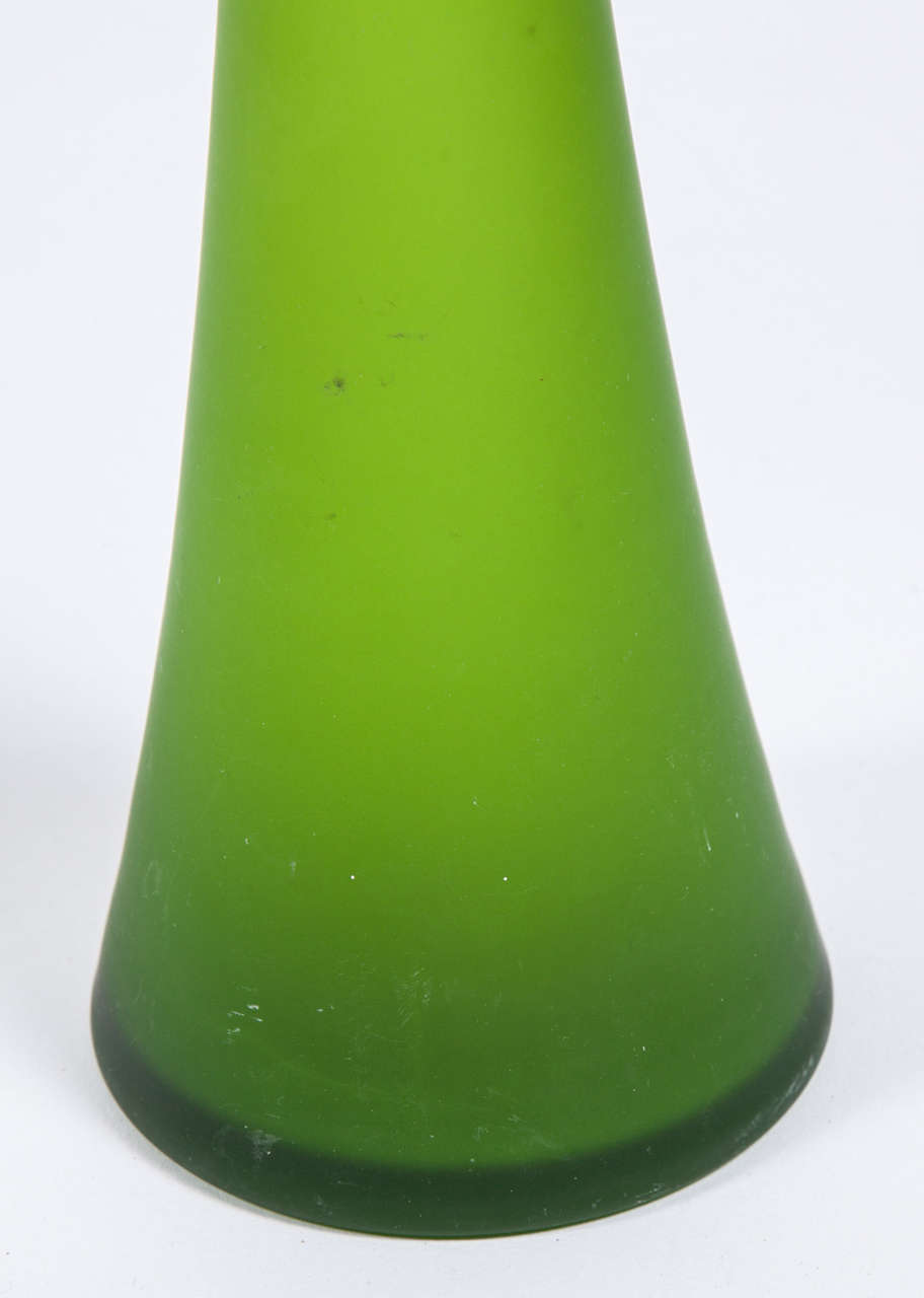 Frosted Glass Vases by Carlos Moretti For Sale at 1stDibs