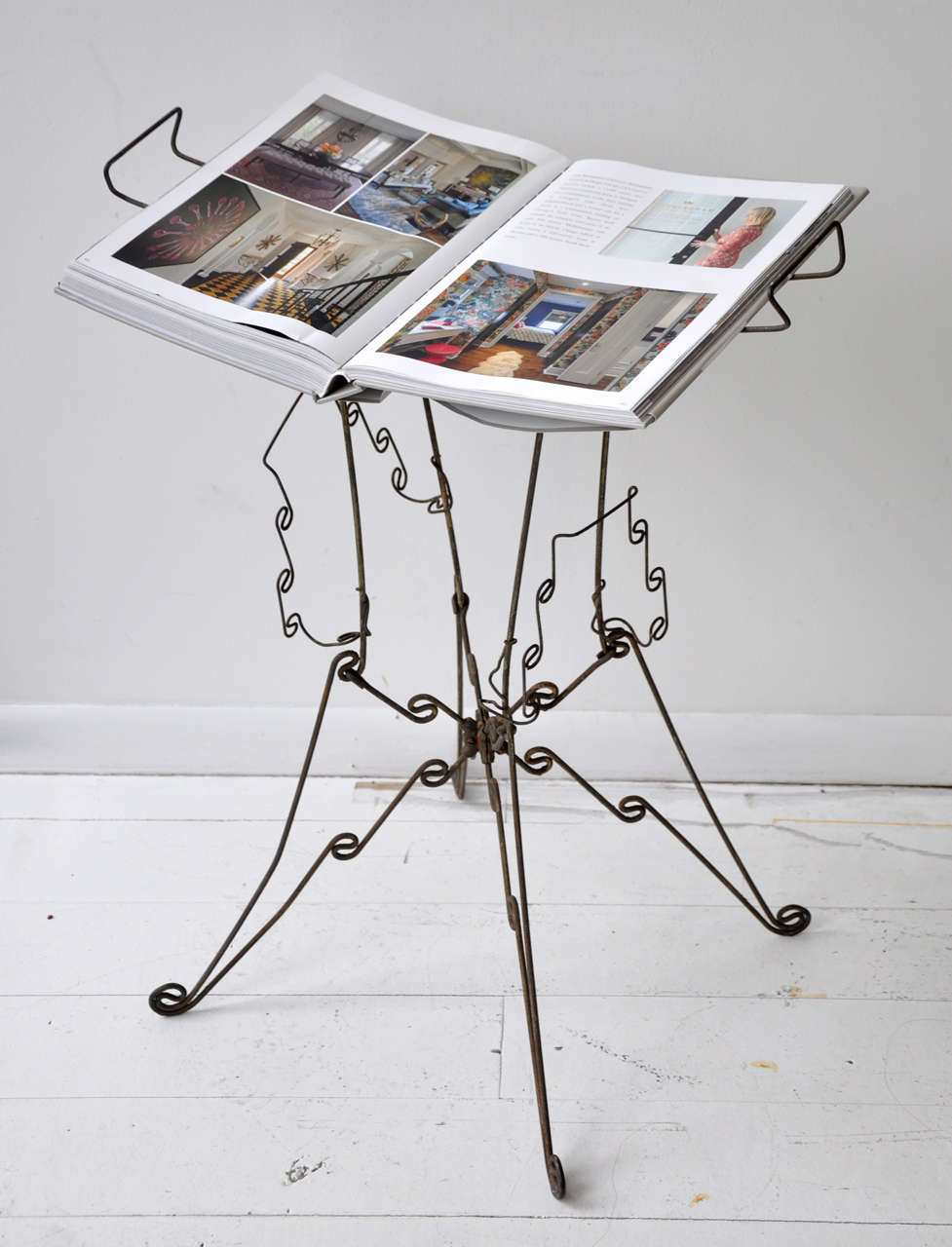 Tall Metal Bookstand 3