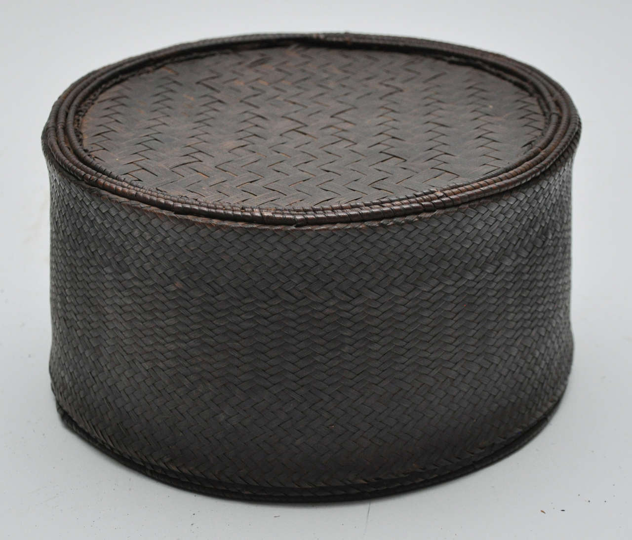 Trio of Woven African Basket/Containers 1