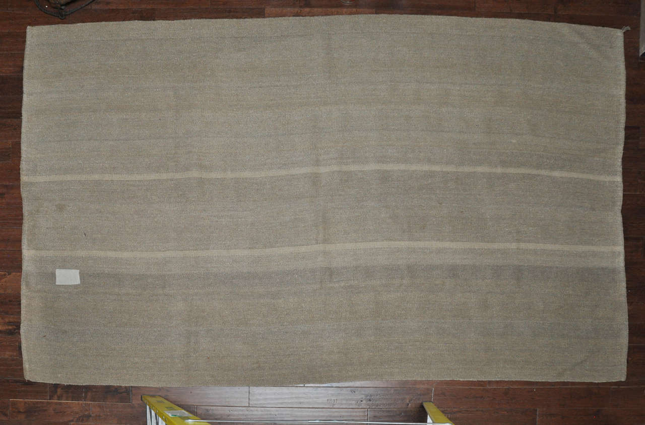 20th Century Linen and Cotton Rug from Turkey. at 1stdibs