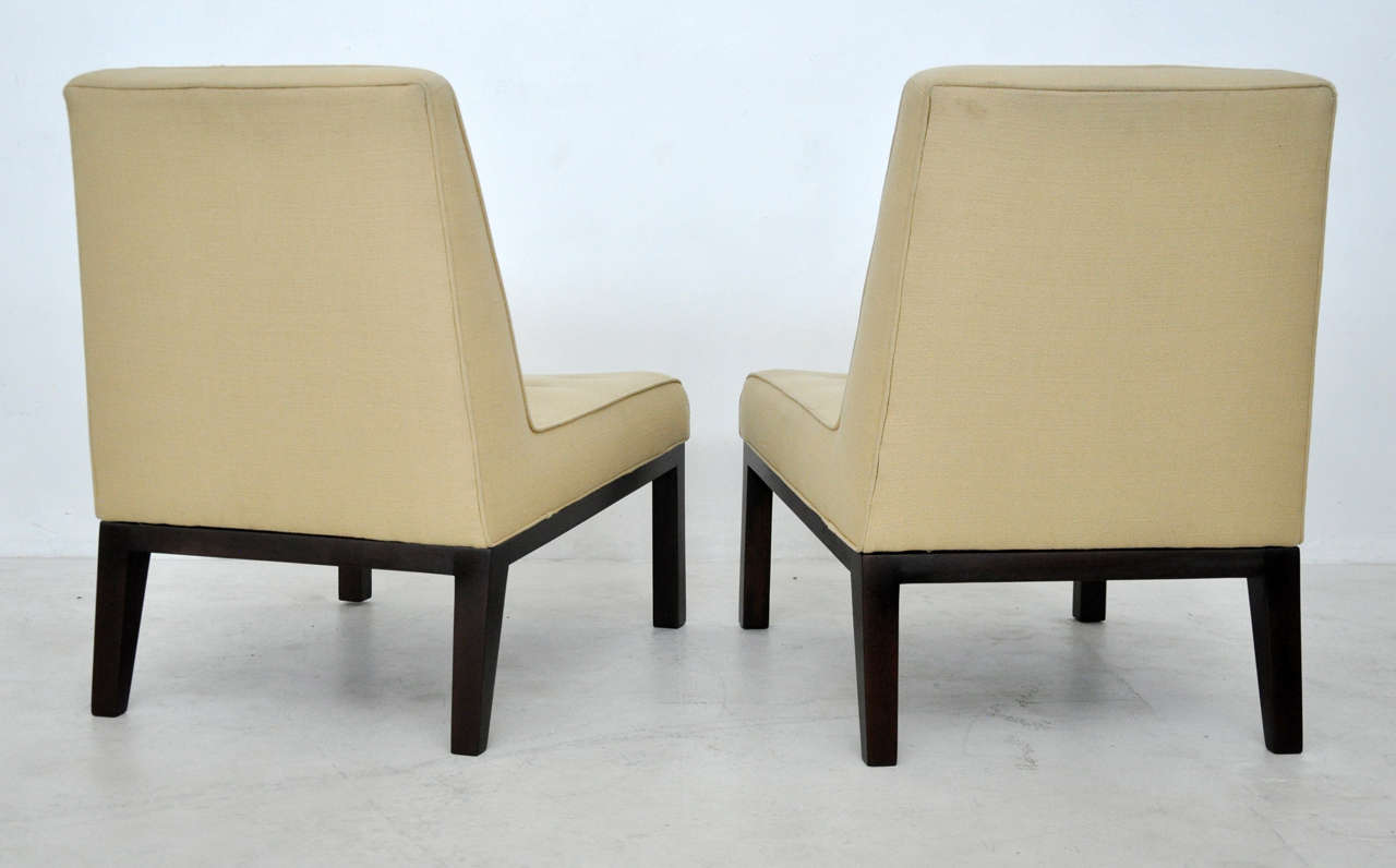 Dunbar Slipper Chairs, Edward Wormley 1