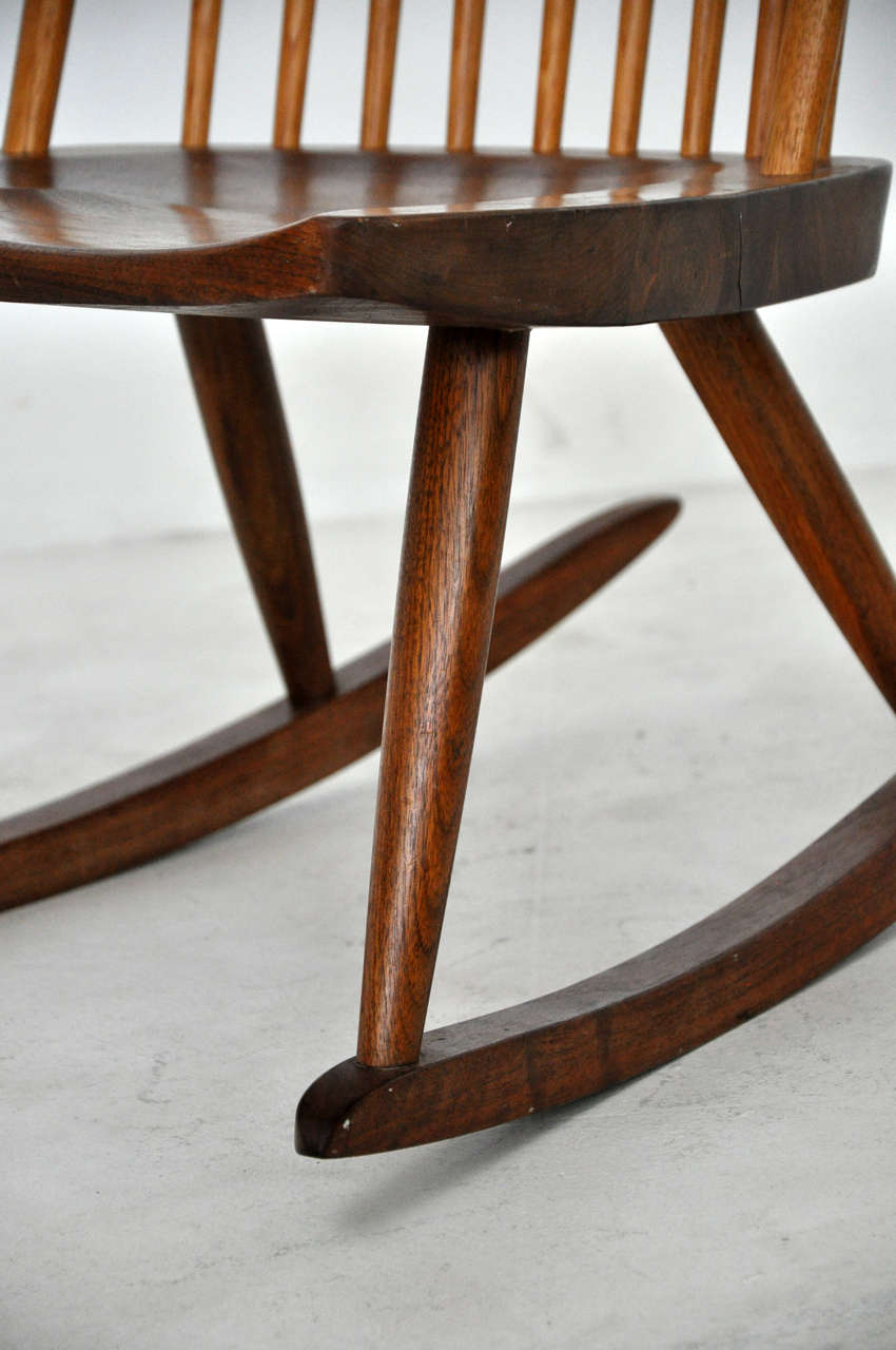 Nakashima Rocking Chair For Sale at 1stDibs nakashima chairs