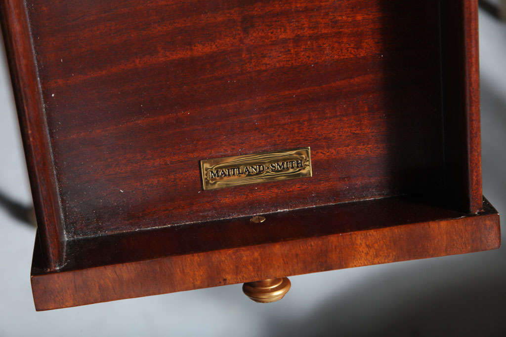 Stunning Maitland Smith Game Table In Excellent Condition In West Palm Beach, FL