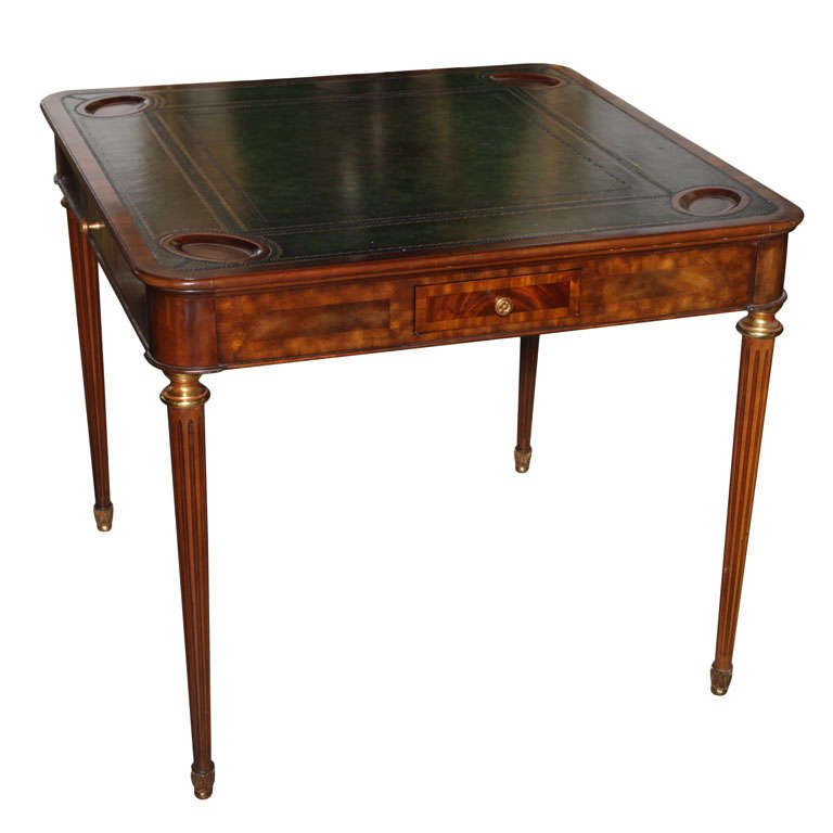 Stunning Maitland Smith Game Table