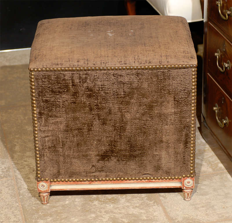 19thc Dog Bed With Nailheads 5