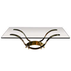 Two-Toned Heavy Cocktail Table