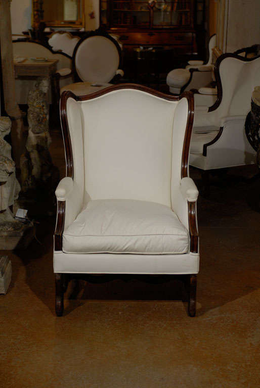 Pair of 19th Century French Bergere Chairs Louis XIV Circa 1880 1