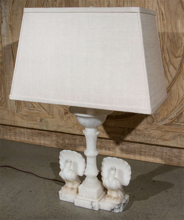 Alabaster Lamp