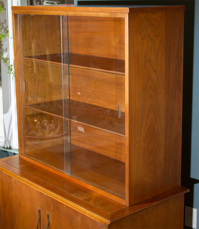 Wood Mid Century Cabinet