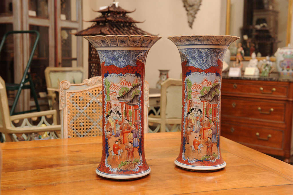 A Pair of vases