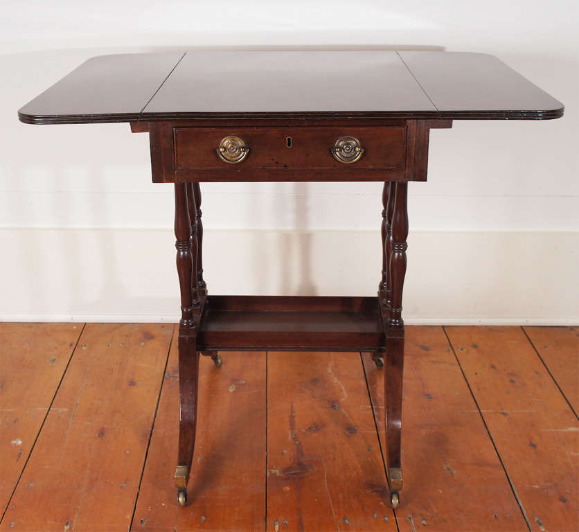George III Mahogany Side Table