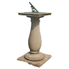Barker 
Sons Bronze and Limestone Sundial