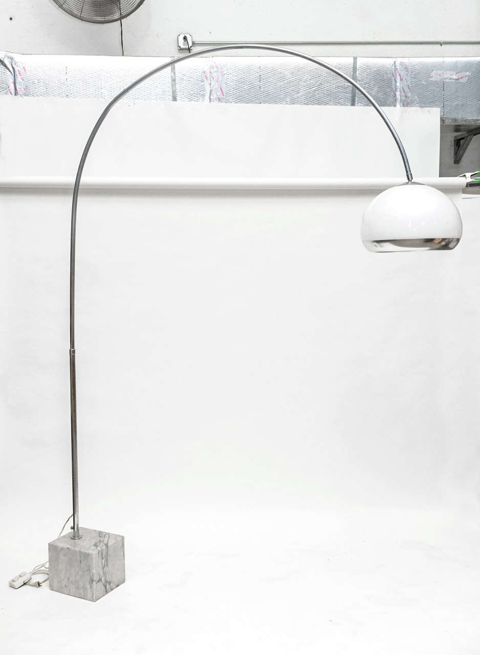 Harvey Guzzini for Laurel Lighting Company Arc Lamp. 4
