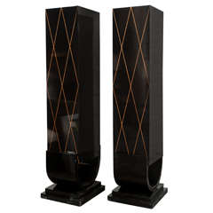 Pair of Art Deco Pedestals