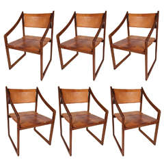Gerarld McCabe Set of Six 2503 Dining Chairs for Erin Furniture