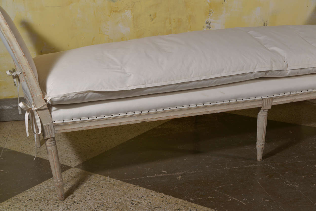 Painted Late Gustavian Daybed