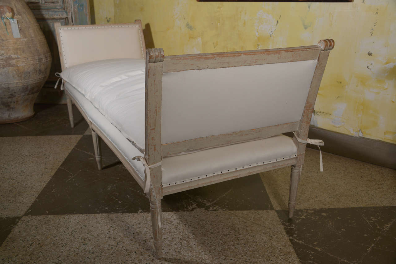 18th Century and Earlier Late Gustavian Daybed