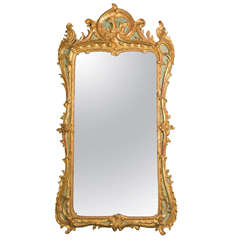 Antique 18th c. period Louis XV mirror