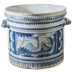 18th c. French Nevers Pot