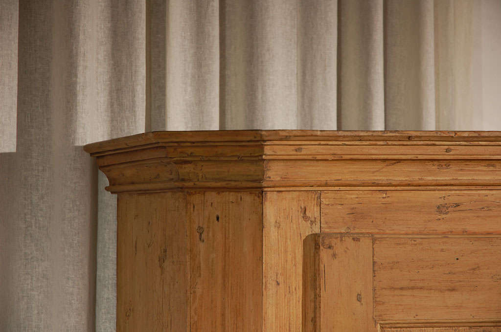 Wood Tuscan Cupboard For Sale