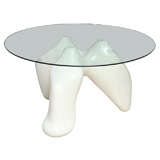 Molded Fiberglas Table Attributed to Wendell Castle
