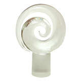 Italian Art Glass Sculpture by Seguso Studio