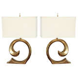 Pair of Iconic Pierre Cardin Table Lamps