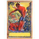 Original lithograph of poster from 1928