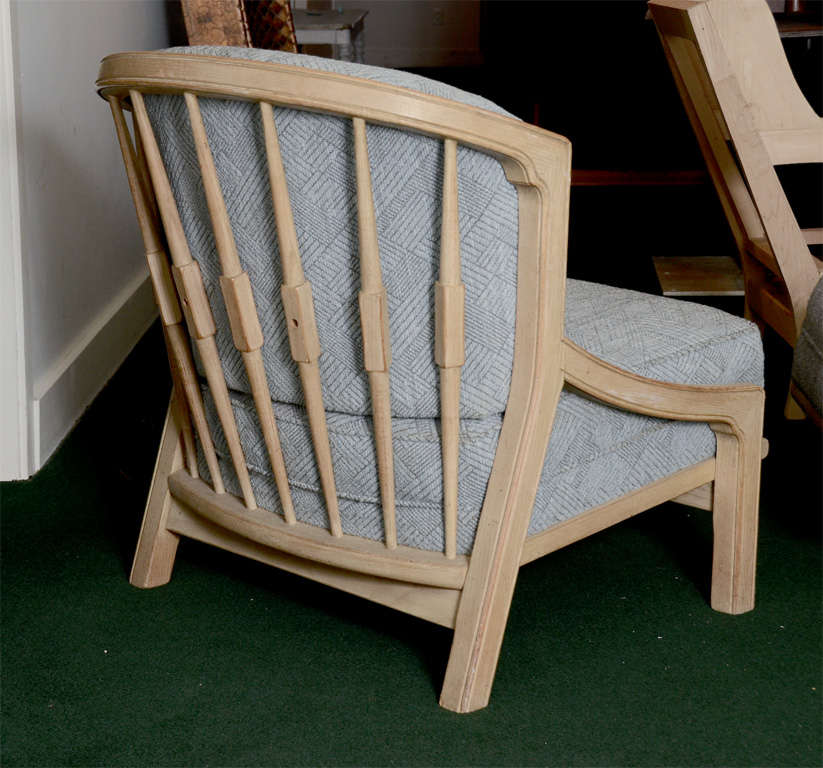 Oak Pair Of French Chairs For Sale