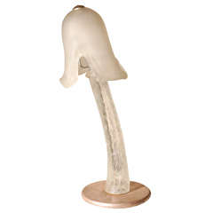 Murano Glass Tulip Lamp