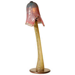 Murano Glass Tulip Lamp