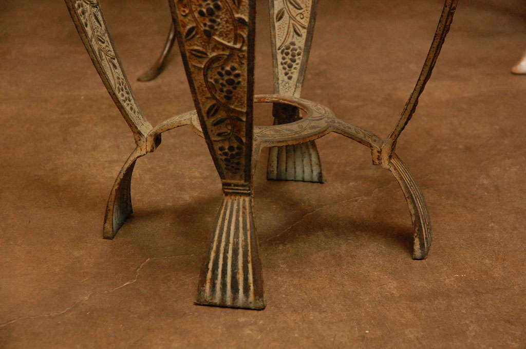 metal art table