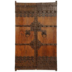 Pair of Beautiful Ching Dynasty Doors