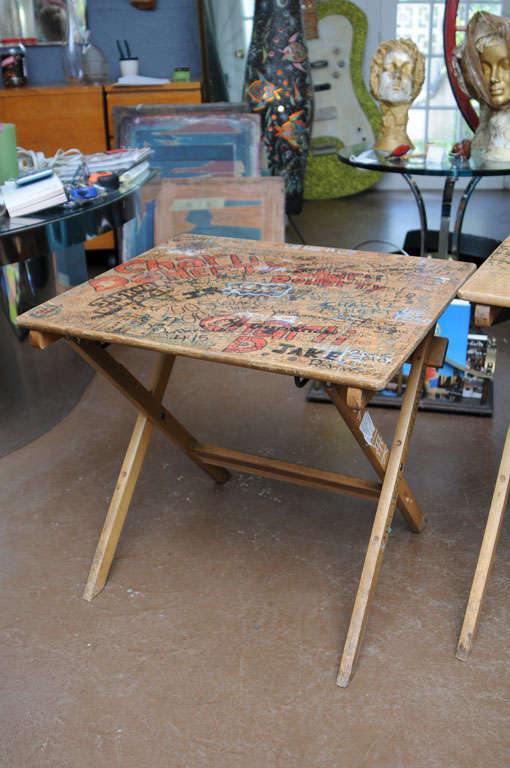 Vintage London School Desks For Sale 1