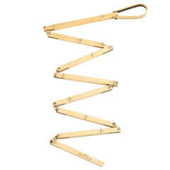 Antique Brass Folding Measure by Stanley