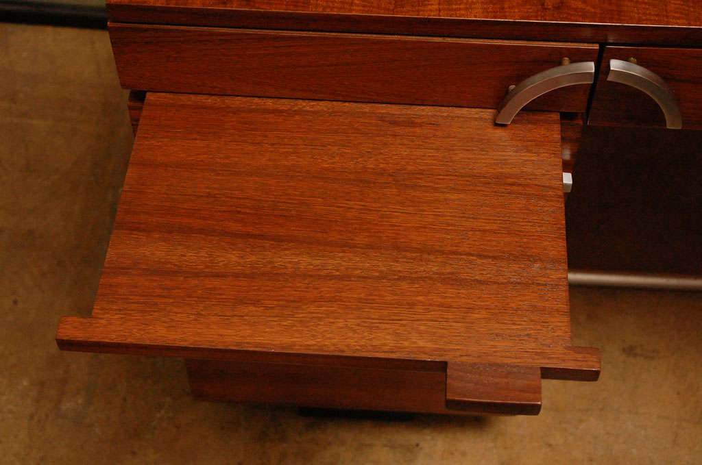 Desk by Gilbert Rohde for Herman Miller in India laurel wood 4